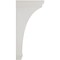 Ekena Millwork 2 1/4"W x 7"D x 14"H Stockport Wood Vintage Decor Bracket, Chalk Dust White BKTWD02X07X14STWH - alternate 3